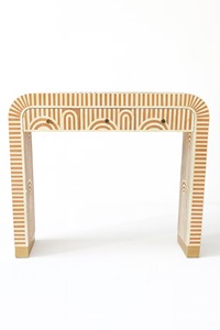 Table console artisanale éco-responsable en os incrusté, durable, dernière collection de meubles de salon indiens, moderne et unique - Product Image 6
