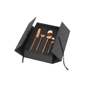 Ensemble de couverts en acier inoxydable de qualité supérieure, fourchette, couteau, cuillère, durables, résistants à la rouille, style nordique, cadeaux d'affaires, cuisine à domicile - Product Image 5