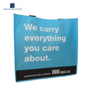 Sac fourre-tout écologique non tissé de la marque Vina Long, avec logo personnalisé imprimé, sac de shopping durable pour les campagnes de promotion d'entreprise - Product Image 6