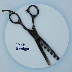 MAHFOOZ INSTRUMENTS Kit de Ciseaux Professionnels de Coiffure et de Beauté pour Usage Domestique, Rasoir de Barbier, Kit de Coupe et d'Amincissement des Cheveux - Product Image 5