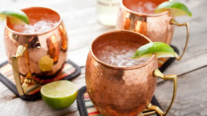 500ml <b>Beer</b> Drinking Mug Stainless steel mule mug moscow mule copper Hammer mug - Product Image 3