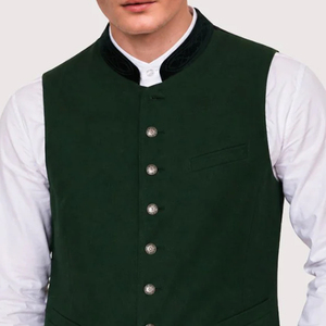 Chalecos Bávaros Tradicionales Reversibles, Transpirables, de Tela Resistente, para la Temporada de Primavera, Ropa Festiva para Hombre, Alta Calidad, Venta al Por Mayor - Product Image 5