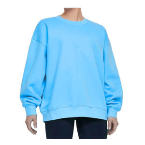 Sudadera con capucha para mujer, tela transpirable, diseño de manga larga, cuello redondo, corte regular, impresión de logotipo personalizado, sudadera con capucha para mujer - Product Image 2