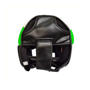 Casco de Boxeo de Cuero Premium con Protección Facial Grande de Velcro para Artes Marciales, MMA, Kickboxing - Protector de Cabeza - Product Image 6