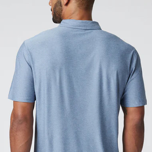 Camiseta Casual con Cuello para Hombre con Logotipo Personalizado, Camiseta Premium con Cuello Camisero y Logotipo Bordado en Color Sólido - Product Image 6