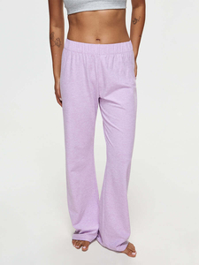 Pantalones Deportivos de Algodón Ecológico para Mujer, Personalizables, de Colores, Transpirables, de Cintura Media, Casuales, para Gimnasio, Venta al Por Mayor - Product Image 4