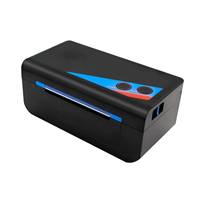 Impresora Térmica Brightek 4x6 en Oferta, USB Inalámbrica, para Etiquetas de Envío y Códigos de Barras, Alta Velocidad, Blanco y Negro, 203dpi, 1 Año de Garantía