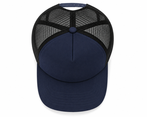 Custom Brand Customizable 6-Panel Mesh Bomber Style Snapback Cap Heat-Transfer Printed Unisex Adult Adjustable Sports Headwear - Product Image 5