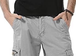 Shorts cargo pour hommes à prix avantageux, respirants, séchage rapide, 100% coton toile, fabrication sur mesure, service OEM, confortables, haute qualité, les meilleurs - Product Image 4