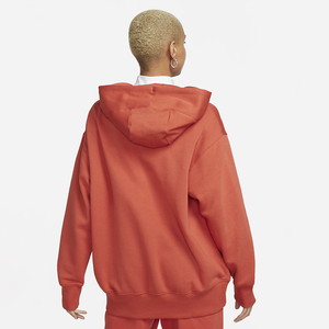 Survêtement sport pour femme, élégant, décontracté, imperméable, 100% coton, avec col à capuche élastique, fermeture éclair, coupe oversize, couleur unie - Product Image 2