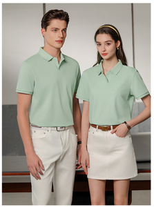 Chemises en toile unie pour hommes sur mesure en gros – Manches courtes, décontractées, séchage rapide, tissu doux, couleur vacances, haute qualité - Product Image 3