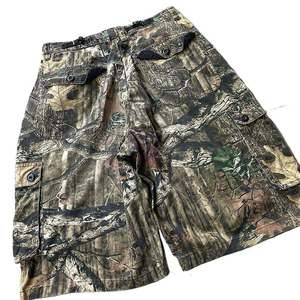 Shorts cargo pour homme personnalisés, style streetwear, taille mi-haute élastique, anti-plis, respirants - Matière Spandex/Polyester, Service OEM - Product Image 2