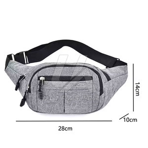 Nouveautés : Sacs bandoulière de luxe couleur unie, avec sangle réglable, fermeture éclair, légers, décontractés, en polyester - Product Image 3