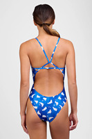 Maillot de bain une pièce vintage décontracté pour femme en toile polyester/coton, respirant, protection UV, séchage rapide, écologique, personnalisable à l'avant