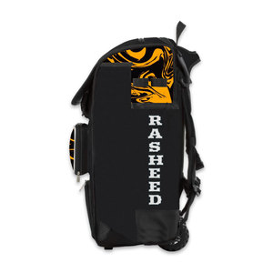 <b>Top</b> Design Professional Black Yellow <b>Camo</b> Custom Printed Mesh Softball Baseball Bat Bag Breathable Large Capacity Compartment - Product Image 3
