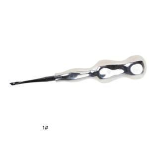 1 ud. Destornillador dental en espiral, elevador de lucentes recto y doblemente curvo para extracción de dientes mudos - Product Image 1