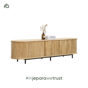 Aparador de Madera de Teca al por Mayor para Sala de Estar, Mueble Buffet de Madera Maciza, Muebles de Almacenamiento para Villa - Product Image 5