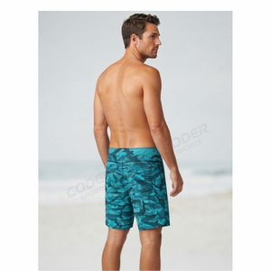 Pantalones Cortos de Baño Más Vendidos, Bañadores de Playa 100% Poliéster de Secado Rápido y Transpirables, Colores Personalizados, Marca Personalizada, Cordón Ajustable - Product Image 4