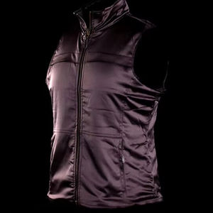 Gilet de golf sans manches en coton tricoté zippé pour femme, qualité supérieure, respirant, écologique, vêtement d'extérieur d'hiver - Product Image 1