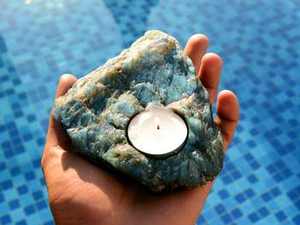 Porte-bougie personnalisé, porte-bougie à la bougie chauffe-plat avec taille et design personnalisés, porte-bougie en pierre, bougies en marbre d'Inde - Product Image 6