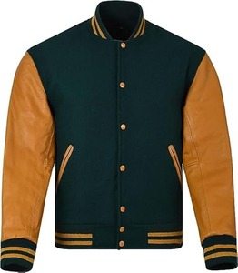 top quality Custom Embroidery Varsity Letterman Baseball Jackets Plain jersey for <b>men</b> women - Product Image 1