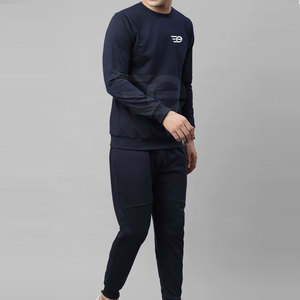 Conjunto Deportivo de Invierno para Hombre, 100% Algodón, Transpirable, de Secado Rápido, Ligero, para Gimnasio, Entrenamiento, Deportes al Aire Libre - Product Image 2