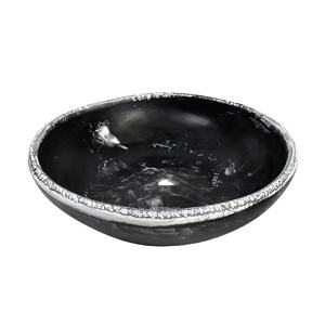 Bol et plat de service en résine artisanale - Passe au lave-vaisselle - Design moderne européen personnalisable pour la maison et les fêtes - Product Image 1