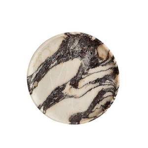 Artisanal Natural Travertine Round <b>Tray</b> Multifunctional Elegance Sizes Serving Platter Stone Ottoman <b>Tray</b> <b>Decorative</b> Home <b>Tray</b> - Product Image 3