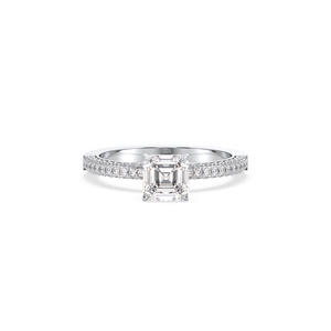 Anillos de compromiso de moissanita con certificación GRA personalizados REYES para mujer, plata de ley 925, regalo de boda, joyería a precio de mayoreo - Product Image 2
