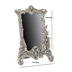 Metal Rectangular Photo <b>Frame</b> for Table & Wall Decor | Modern Black <b>Gold</b> Picture <b>Frame</b> for Home Office Living Room Bedroom - Product Image 5