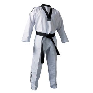 Uniforme de karaté en coton de haute qualité Costumes de taekwondo légers Vêtements d'arts martiaux personnalisés Vente en gros - Product Image 2