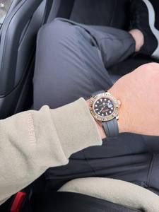 Montre Arc-en-ciel Personnalisée Haut de Gamme 2026 la Plus Vendue, en Acier Inoxydable, Mouvement Analogique Automatique, Essentielle pour les Fêtes Nautiques, pour Hommes - Product Image 4