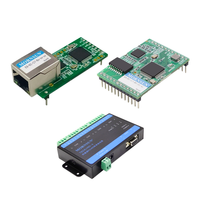 El módulo de conversión de protocolo Mornsun convierte la señal UART SPI en red CAN Bus y puerto serie a módulo transceptor Ethernet
