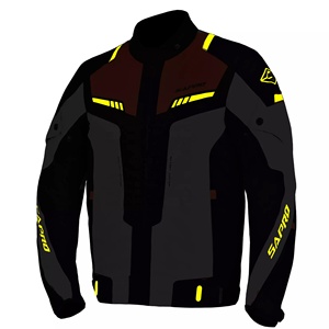 Chaqueta de Motocicleta Deportiva Impermeable para Hombre, de Tela Corta, con Tiras Reflectantes y Protección Blindada, Talla Grande - Product Image 6