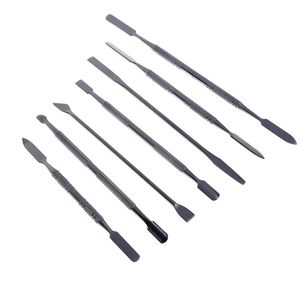 Oferta Caliente: Espátulas Desechables de Acero Inoxidable 7 en 1 para Cutículas, Mezcla de Polvo para Uñas, Varillas para Tono y Removedor de Manicura - Product Image 3