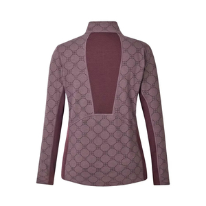 Haut de sport équestre décontracté pour femme à manches longues, en tissu léger et respirant, idéal pour l'équitation et le quotidien - Product Image 4