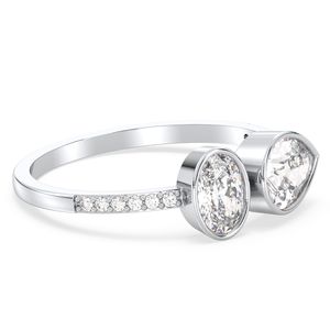 REYES, Anillos de Compromiso de Oro Sólido de 14K con Moissanita para Mujer, Precio de Fábrica al por Mayor, Regalo de Boda, Joyería Fina - Product Image 3