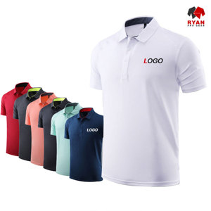 เสื้อโปโลดีไซน์สั่งทำพิเศษสำหรับผู้ชาย ยี่ห้อ Ryan Pro Gear พร้อมโลโก้สั่งทำ ออกแบบ ODM เสื้อผ้าลำลอง - Product Image 4