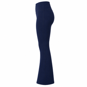 Women's Seamless High Waist <b>Flare</b> <b>Leggings</b> Butt Lifting Yoga Pants Bootcut Gym Workout Compression Tights Solid Wholesale - Product Image 3