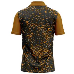 เสื้อฟุตบอลลายทางพิมพ์โลโก้ตามสั่ง คอวี แขนสั้น สำหรับผู้ชาย เสื้อโปโล เสื้อเทนนิส เสื้อปิคเคิลบอล ชุดยูนิฟอร์มกีฬา - Product Image 2