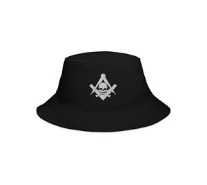 Chapeau Bob Widows Sons - Chapeau de soleil décontracté en coton noir et bleu marine - Product Image 1