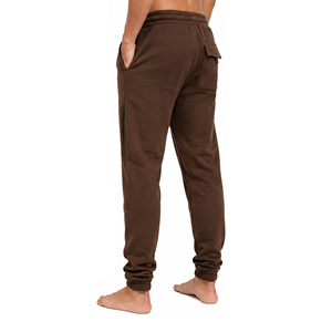 Pantalons décontractés en molleton pour hommes de qualité supérieure, logo personnalisé, pantalons de jogging chauds, vente en gros, OEM, ODM, fabricant de vêtements à marque privée pour hommes - Product Image 3