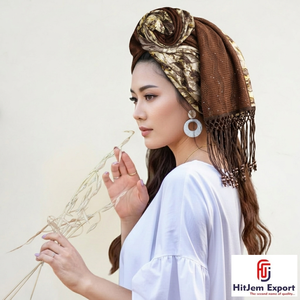 Pañuelos Cuadrados Estampados Elegantes, Tela Ligera y Suave, Accesorios de Moda para Mujer, Fabricante y Proveedor OEM Personalizado al por Mayor - Product Image 6