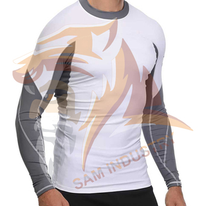 Latest Design Hot Sale <b>Men</b> <b>Compression</b> <b>Shirts</b> Comfortable Fitness Wear <b>Men</b> <b>Compression</b> <b>Shirts</b> <b>For</b> Online Sale - Product Image 2