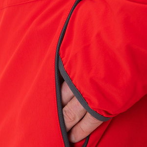 Latest Design Hooded Winter Windbreaker <b>Jacket</b> for Men Lightweight Breathable Quick Dry Front Logo OEM Service - Product Image 2