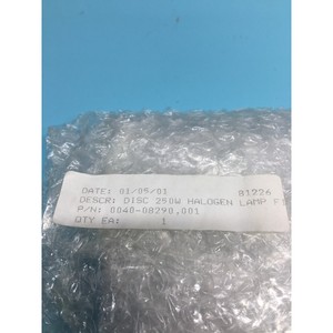 AMAT 0040-08290 DISC, 250W, โคมไฟฮาโลเจน - อุปกรณ์และอะไหล่เซมิคอนดักเตอร์ระดับโลกที่เชื่อถือได้ - Product Image 4