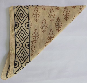 Bulk Boho Bandanas Handmade 100% Soft Cotton Scarves Wholesale Floral Block Print <b>Head</b> <b>Wraps</b> Hair Scarves Vintage Floral Bandana - Product Image 5