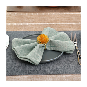 High Quality Aluminum <b>Napkin</b> <b>Ring</b> Lightweight Reusable Durable Modern Dining Table Accessory for Hotels Restaurants Events Party - Product Image 3