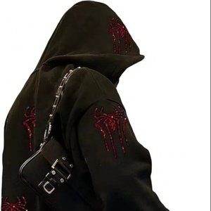 Venta al por mayor de ropa informal de uso de invierno sudaderas con capucha para las mujeres en diferentes colores de diseño de uso al aire libre de moda térmica sudaderas con capucha para las mujeres - Product Image 4