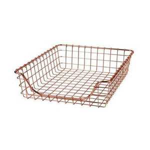 ตะกร้าลวดโลหะทนทานแบบเปิดด้านบนสำหรับจัดเก็บในครัว ผลไม้ และผัก - Product Image 2